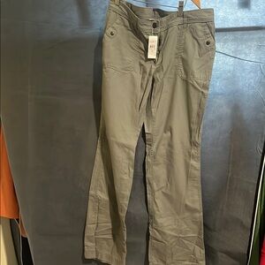 Ann Taylor Gray Straight Leg Jumpsuit